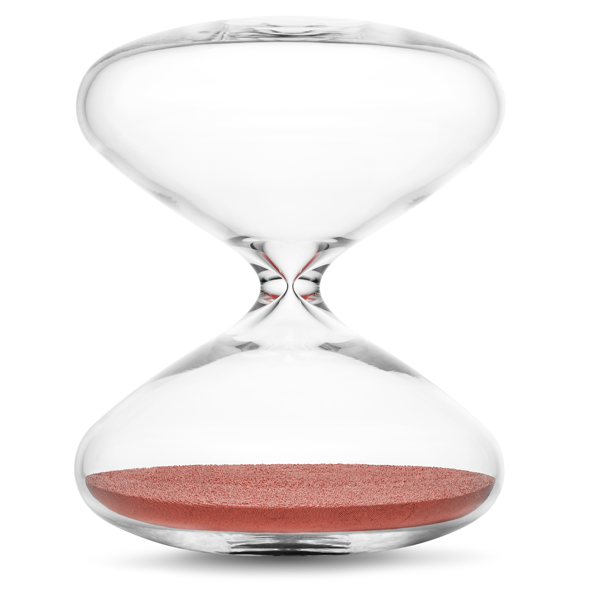 Hourglass copper by HG Timepiece - Designed by Marc Newson